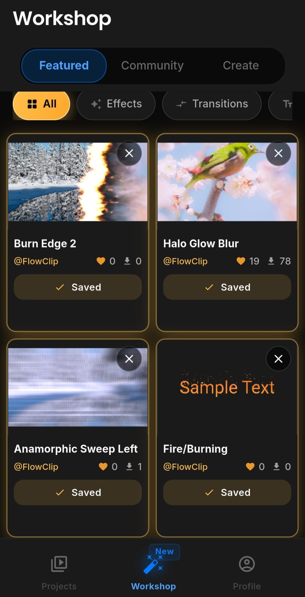 FlowClip Android Preview